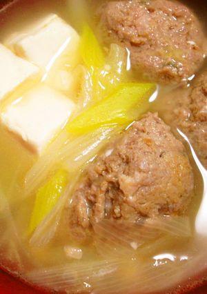 鰯のい～い味♪つみれ汁-レシピのメイン写真