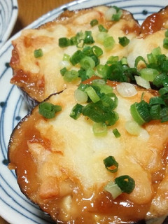 米ナスの味噌チーズ焼き-レシピのメイン写真