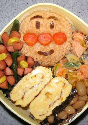 アンパンマン弁当♪初チャレンジ！-レシピのメイン写真