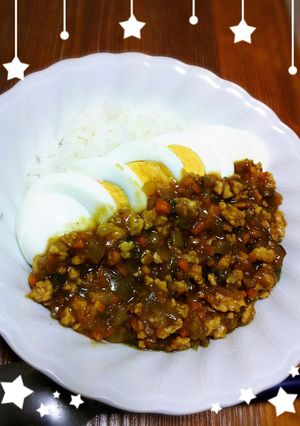 ドライカレー-レシピのメイン写真