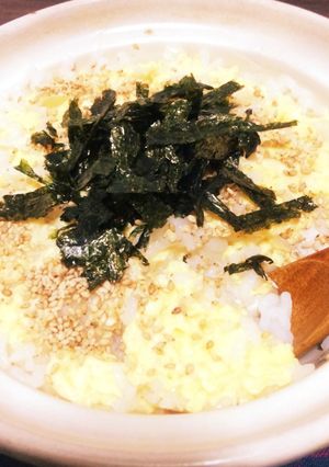簡単！美味しい！たまご雑炊！-レシピのメイン写真