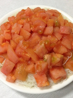 そうめんトマト野菜スープ-レシピのメイン写真