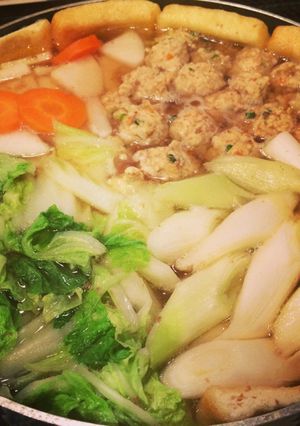 〜簡単鶏団子の作り方〜お鍋 離乳食にも！-レシピのメイン写真