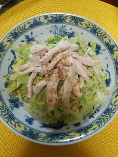 白菜としっとり鳥胸肉のサラダ-レシピのメイン写真