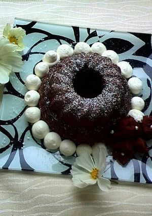 チョコのクグロフケーキ！-レシピのメイン写真