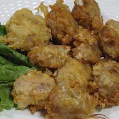 รูปของ 絶品♡こま肉でキムチーズ揚げ