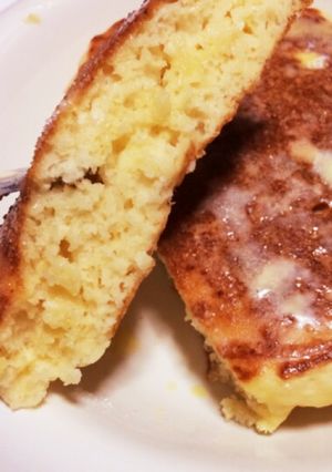一手間で感動！ふわっふわホットケーキ-レシピのメイン写真