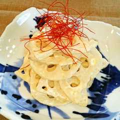 รูปของ ⭐ゆず胡椒⭐れんこんサラダ♪レンジで簡単