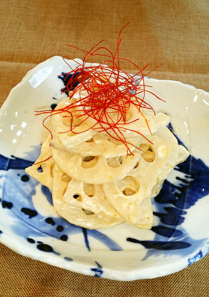 ⭐ゆず胡椒⭐れんこんサラダ♪レンジで簡単-レシピのメイン写真