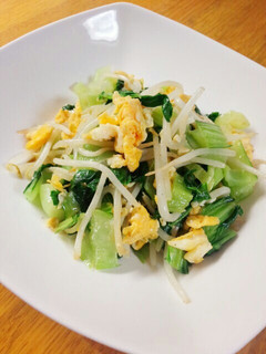 青梗菜万歳♪塩胡椒バター炒め-レシピのメイン写真