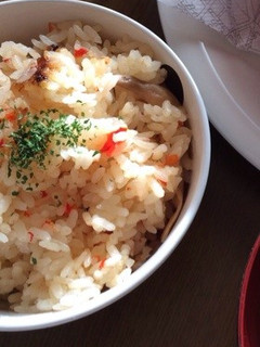 炊飯器でピラフ(∩´∀`)∩-レシピのメイン写真