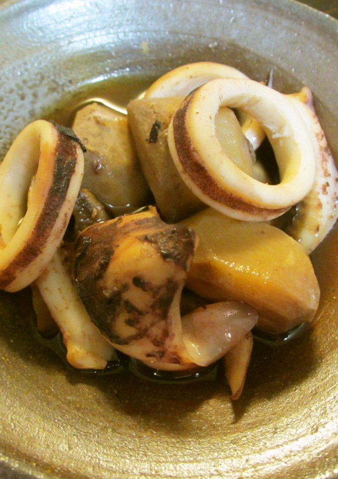 イカと里芋の煮物-レシピのメイン写真