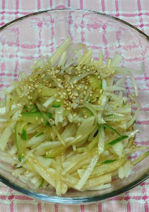 簡単~大根サラダ♪-レシピのメイン写真