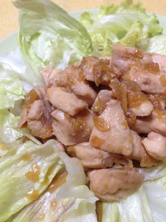 ヘルシー美味しい♪鶏むね肉の生姜焼き-レシピのメイン写真