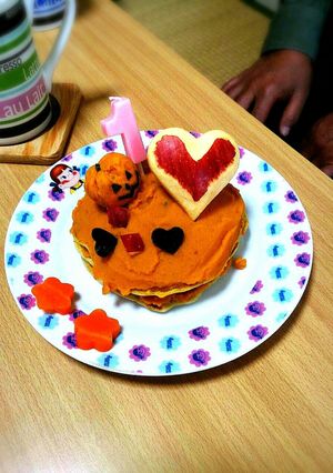 離乳食バースデーケーキ*卵なし-レシピのメイン写真