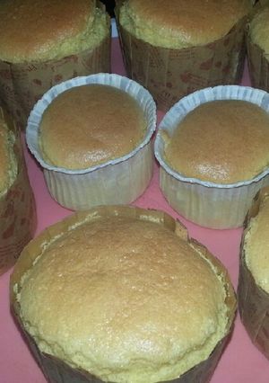カップでシフォンケーキ❢-レシピのメイン写真