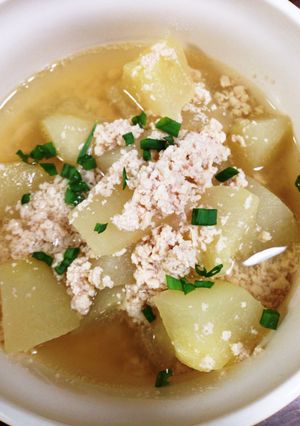 とうがんの鶏そぼろ煮-レシピのメイン写真