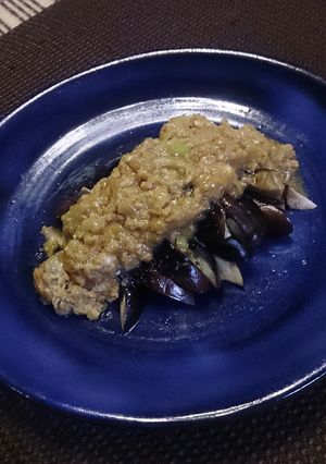 秋ナスは…嫁は良く食う 簡単卵ソース-レシピのメイン写真