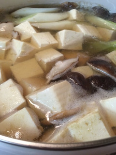 温泉水で作るやわらか湯豆腐-レシピのメイン写真