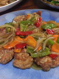 から揚げも、野菜あんかけ-レシピのメイン写真