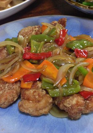 から揚げも、野菜あんかけ-レシピのメイン写真