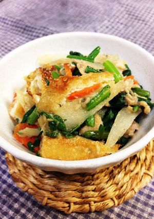 春菊の酢味噌ドレッシング和え☆-レシピのメイン写真