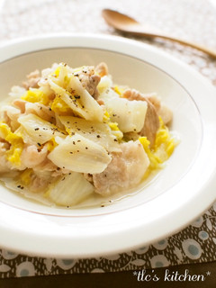 *簡単!豚肉と白菜の塩バター煮*-レシピのメイン写真