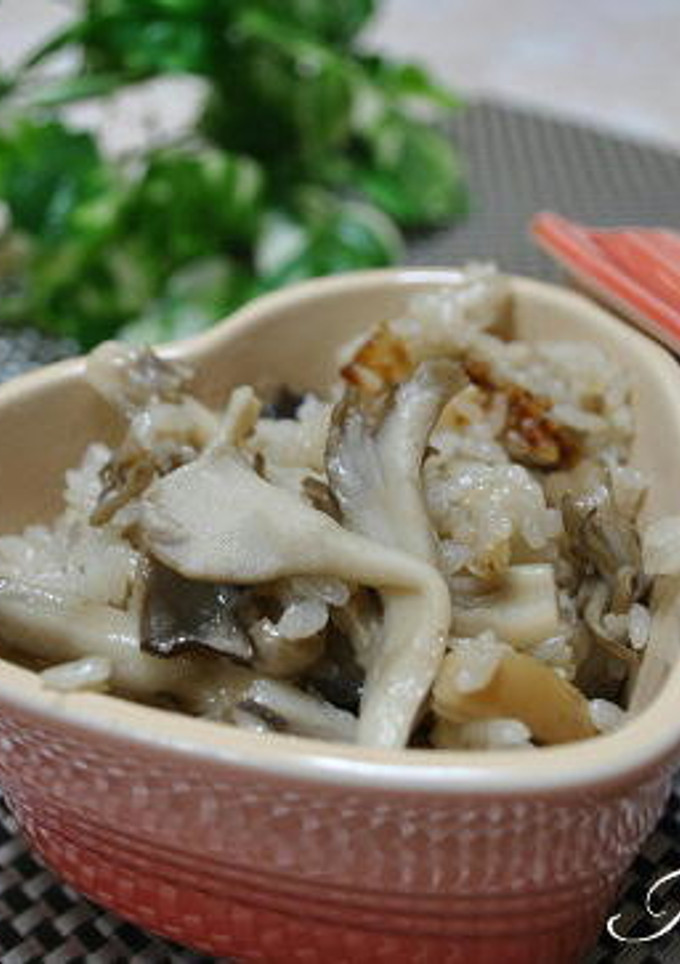 簡単ウマ！きのこの炊き込みご飯-レシピのメイン写真