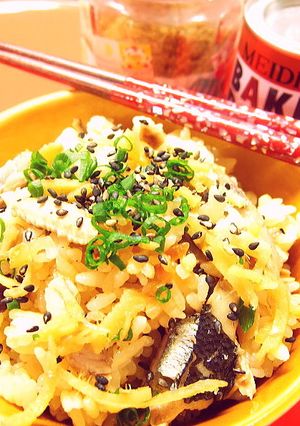 さんまと茸と新生姜◆秋の味覚炊き込みご飯-レシピのメイン写真
