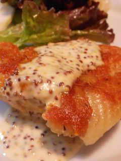 超簡単鶏もも肉粒マスタードクリームソース-レシピのメイン写真