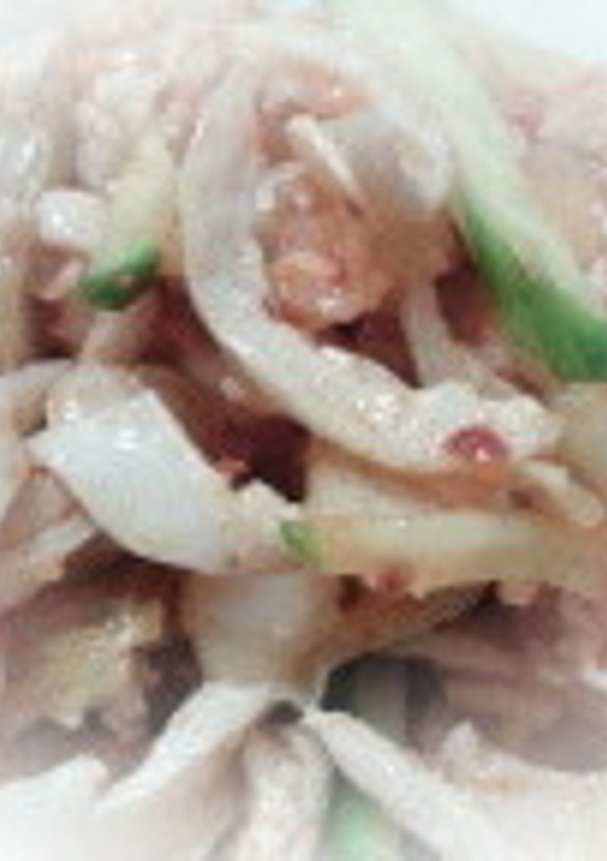 鮎さん家の鶏皮キムチ-レシピのメイン写真