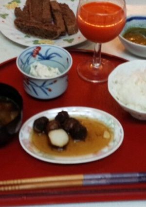 血管プラークダイエット食21（里芋）-レシピのメイン写真