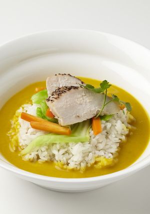 パンプキンカレースープのカルボウル-レシピのメイン写真