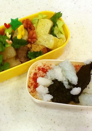 妖怪ウォッチ☆オロチキャラ弁( /_^)-レシピのメイン写真