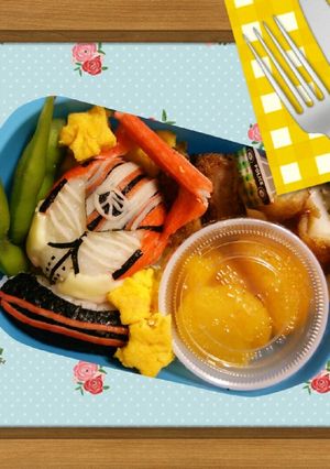 キャラ弁★仮面ライダードライブ★-レシピのメイン写真