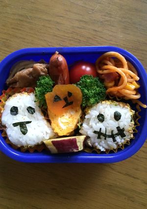 ハロウィンキャラ弁2-レシピのメイン写真