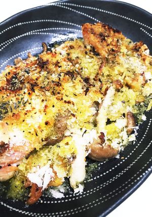 鮭としめじのハーブパン粉焼き-レシピのメイン写真