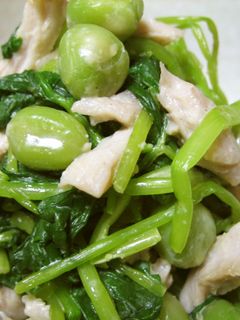 しお豆のわさびマヨネーズ和え-レシピのメイン写真
