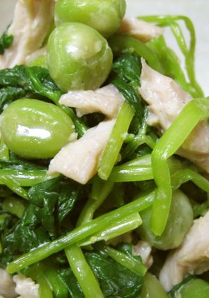 しお豆のわさびマヨネーズ和え-レシピのメイン写真