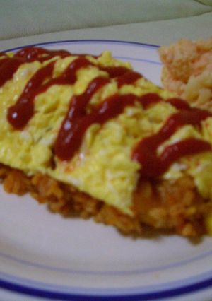 ツナチーズオムライス-レシピのメイン写真