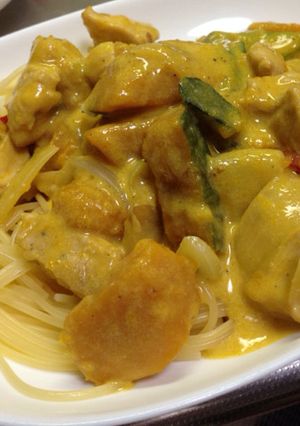 簡単☆カボチャと鶏肉のクリーム煮-レシピのメイン写真