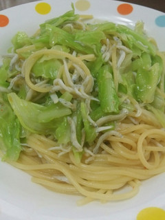 簡単☆キャベツとしらすのパスタ-レシピのメイン写真
