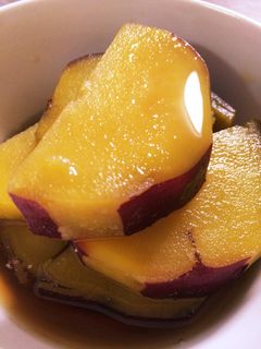 蜂蜜で美味しいさつまいもの甘煮-レシピのメイン写真