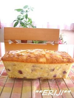 りんごとさつまいものパウンドケーキ♪♪-レシピのメイン写真