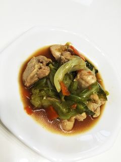 焼肉のタレで簡単キャベツと鶏肉の甘辛煮-レシピのメイン写真