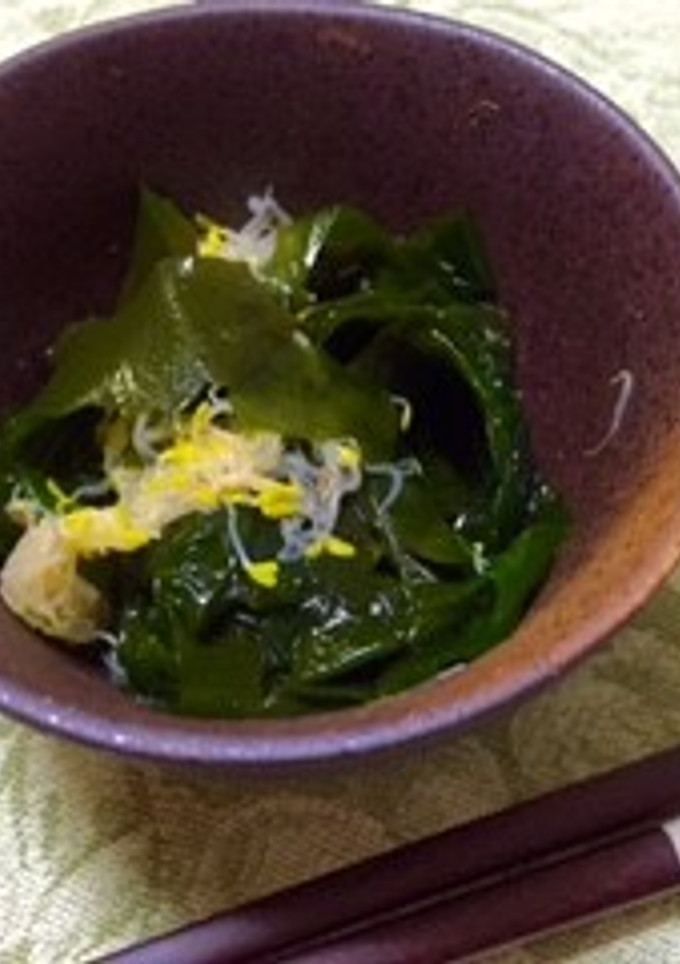 わかめとアルファルファの酢の物-レシピのメイン写真