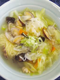 あさりとキャベツの塩らーめん-レシピのメイン写真