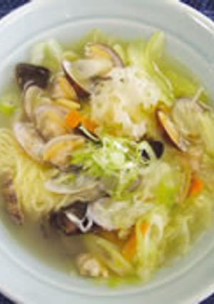 あさりとキャベツの塩らーめん-レシピのメイン写真