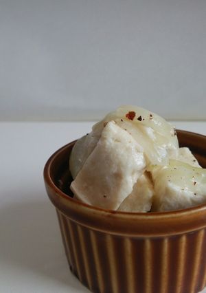 高野豆腐の塩麹ミルク煮-レシピのメイン写真