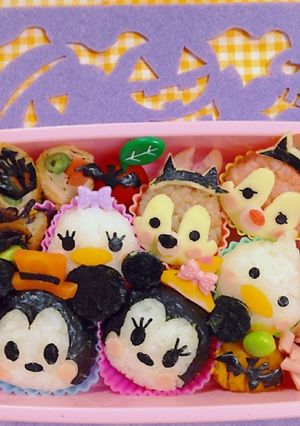 キャラ弁☆ツムツム ハロウィン弁当☆-レシピのメイン写真